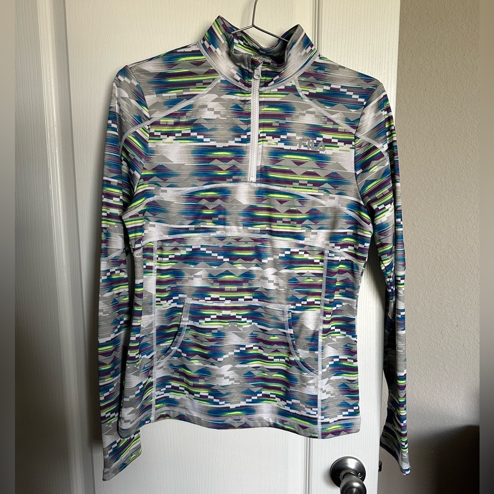 Fleece lined Athletic quarter zip